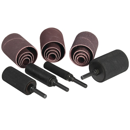 Clesco DRUM KIT SDK-2 Extra Long Sanding Drum Kit with Nut Lock Style Drums DRUM KIT SDK-2